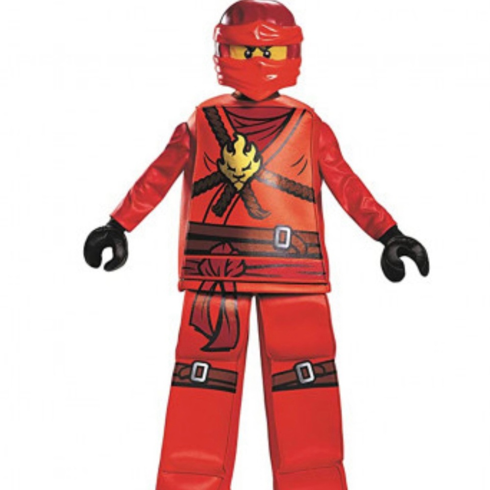 Red lego ninjago costume